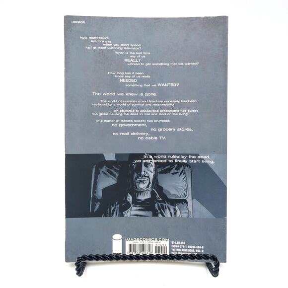 The Walking Dead Volume 6 This Sorrowful Life TPB. 4th Printing. Image Comics. - Picture 2 of 3